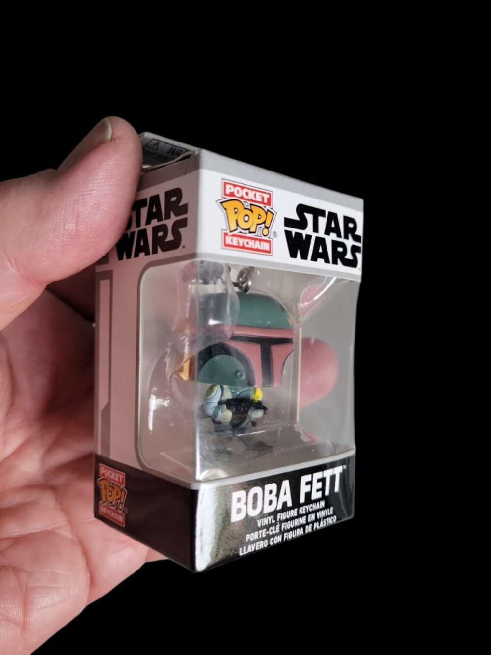 Star Wars BOBA FETT Funko Pocket POP! Vinyl Figure Keychain - Picture 3 of 4